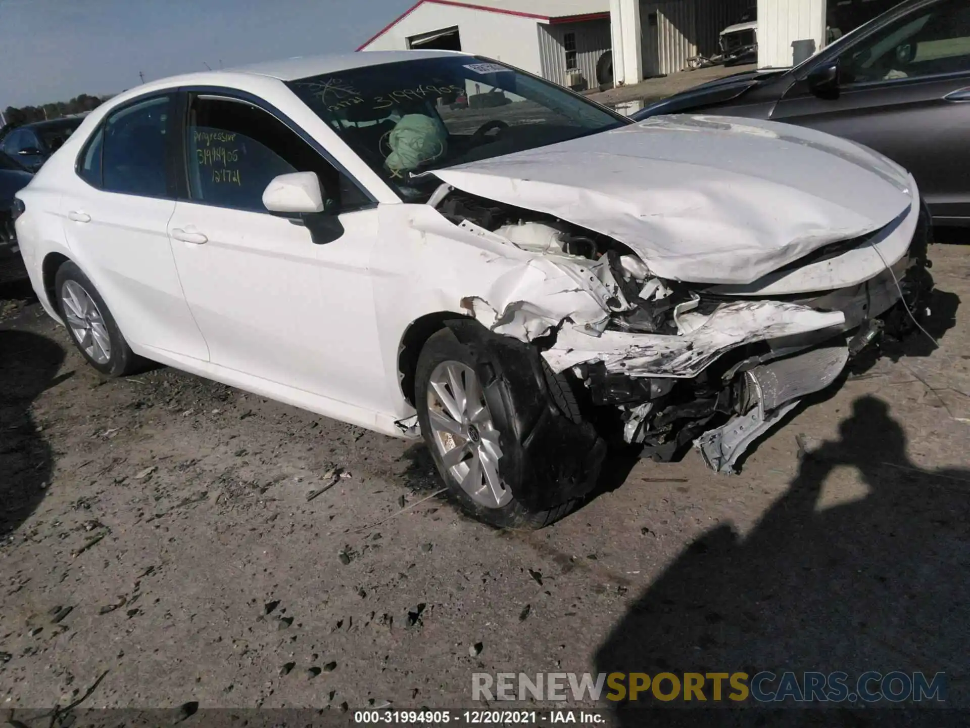 1 Photograph of a damaged car 4T1C11AK7MU452781 TOYOTA CAMRY 2021