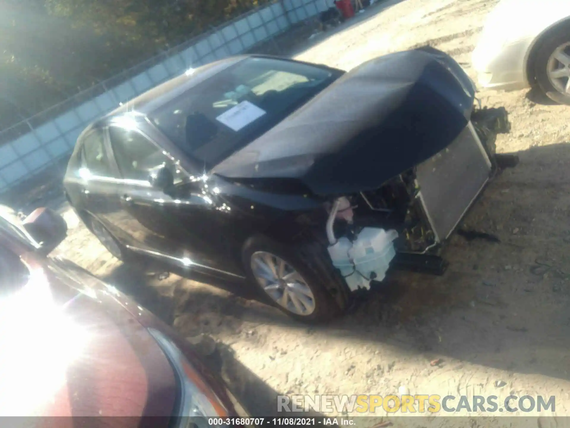 1 Photograph of a damaged car 4T1C11AK7MU456149 TOYOTA CAMRY 2021