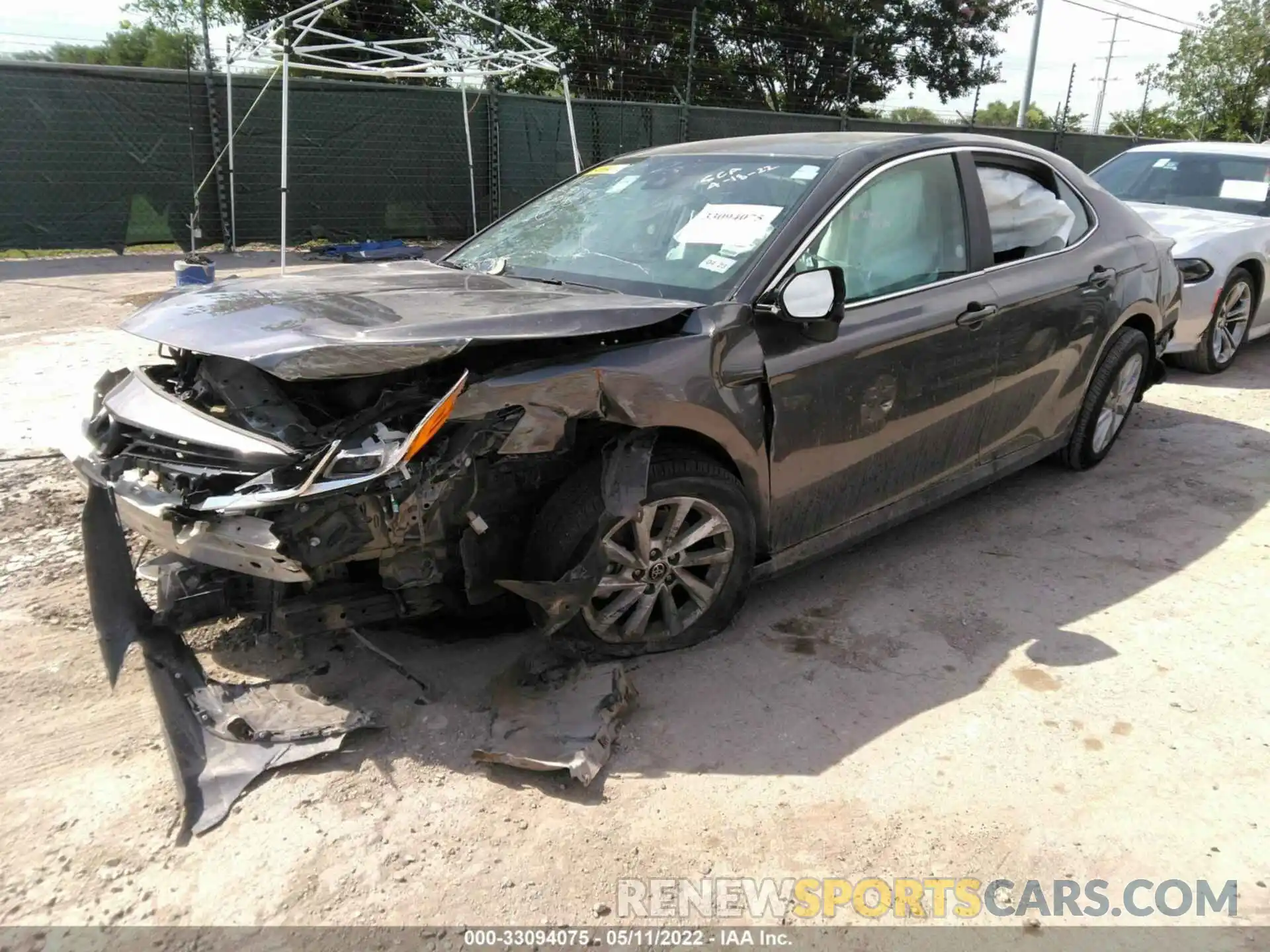 2 Photograph of a damaged car 4T1C11AK7MU465045 TOYOTA CAMRY 2021