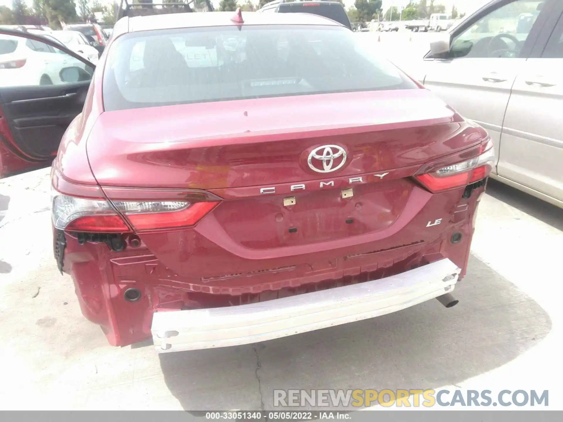 6 Photograph of a damaged car 4T1C11AK7MU472707 TOYOTA CAMRY 2021