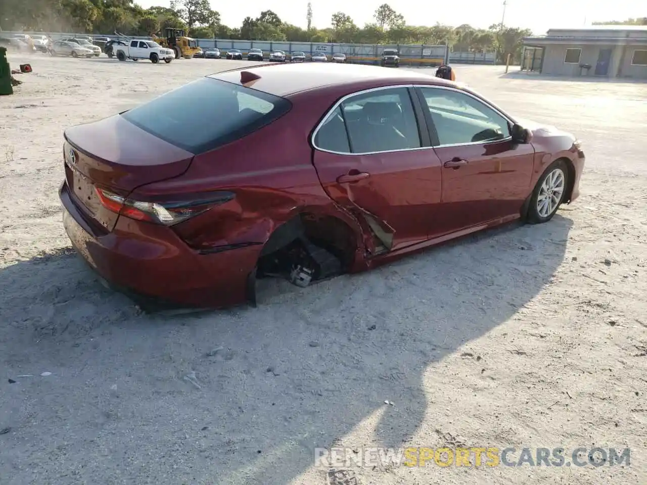 9 Photograph of a damaged car 4T1C11AK7MU528998 TOYOTA CAMRY 2021