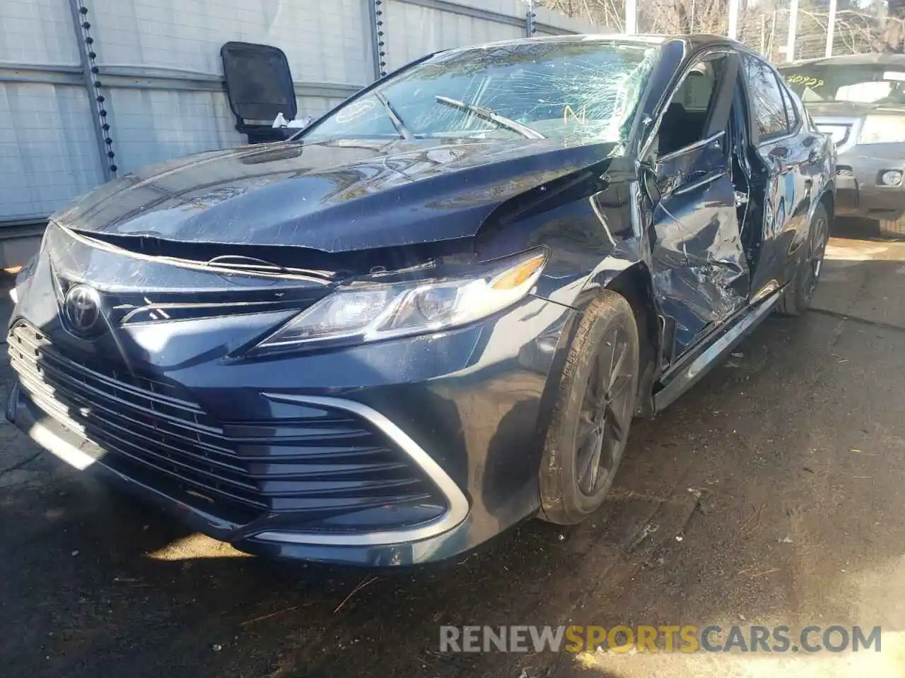 2 Photograph of a damaged car 4T1C11AK7MU548944 TOYOTA CAMRY 2021