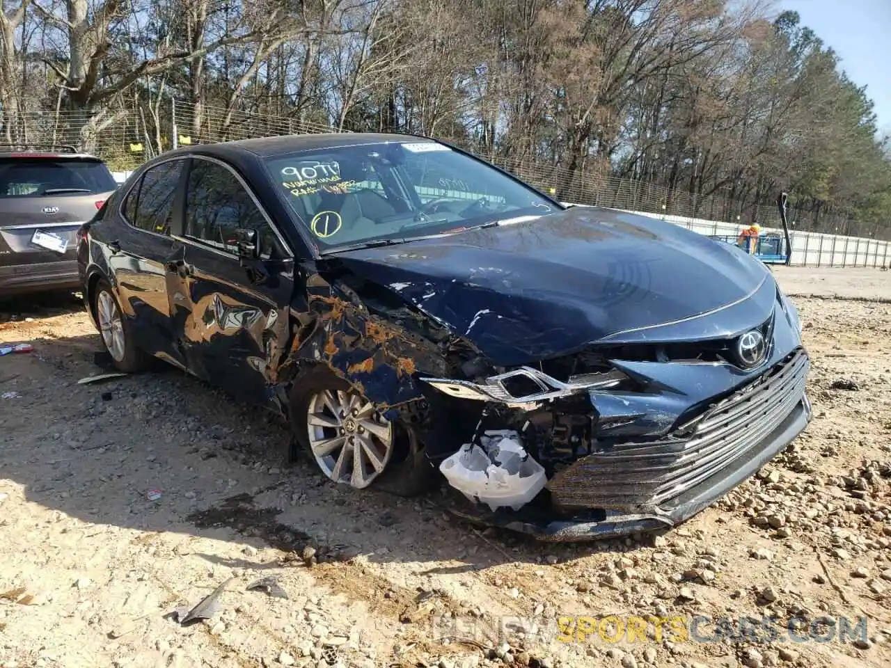 1 Photograph of a damaged car 4T1C11AK7MU559071 TOYOTA CAMRY 2021