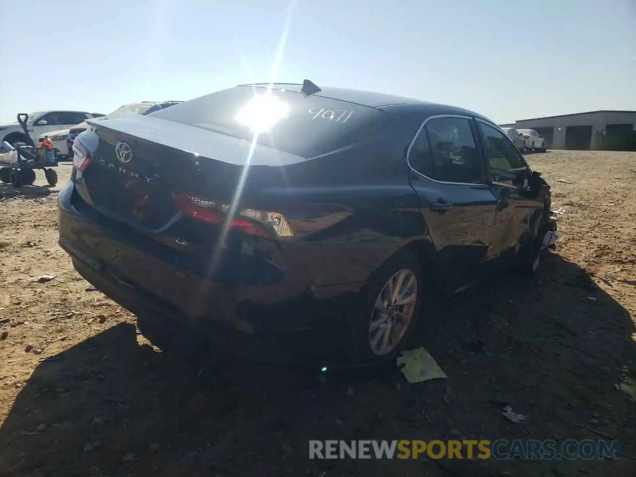 4 Photograph of a damaged car 4T1C11AK7MU559071 TOYOTA CAMRY 2021