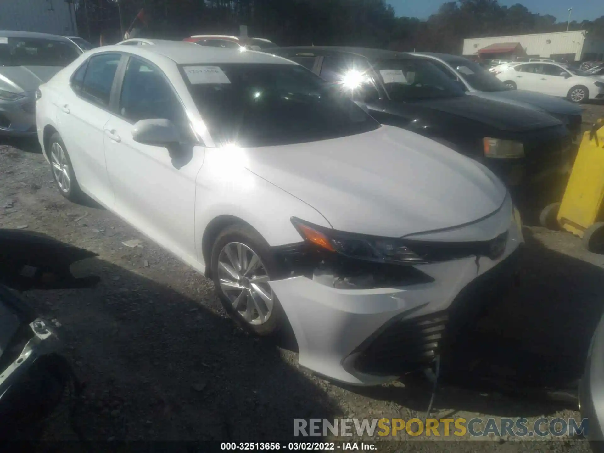 1 Photograph of a damaged car 4T1C11AK7MU563234 TOYOTA CAMRY 2021