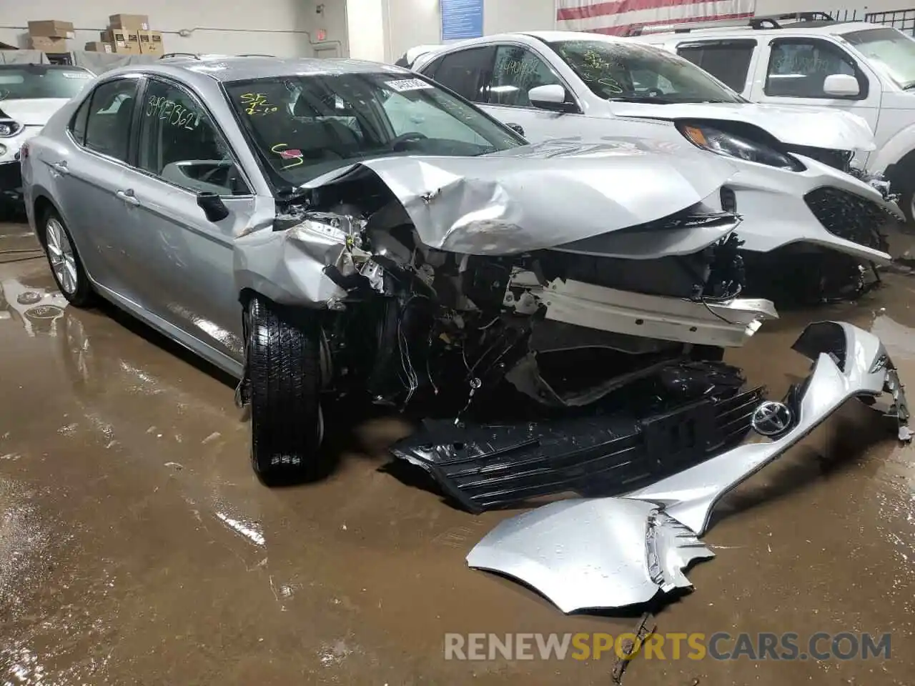 1 Photograph of a damaged car 4T1C11AK7MU573732 TOYOTA CAMRY 2021