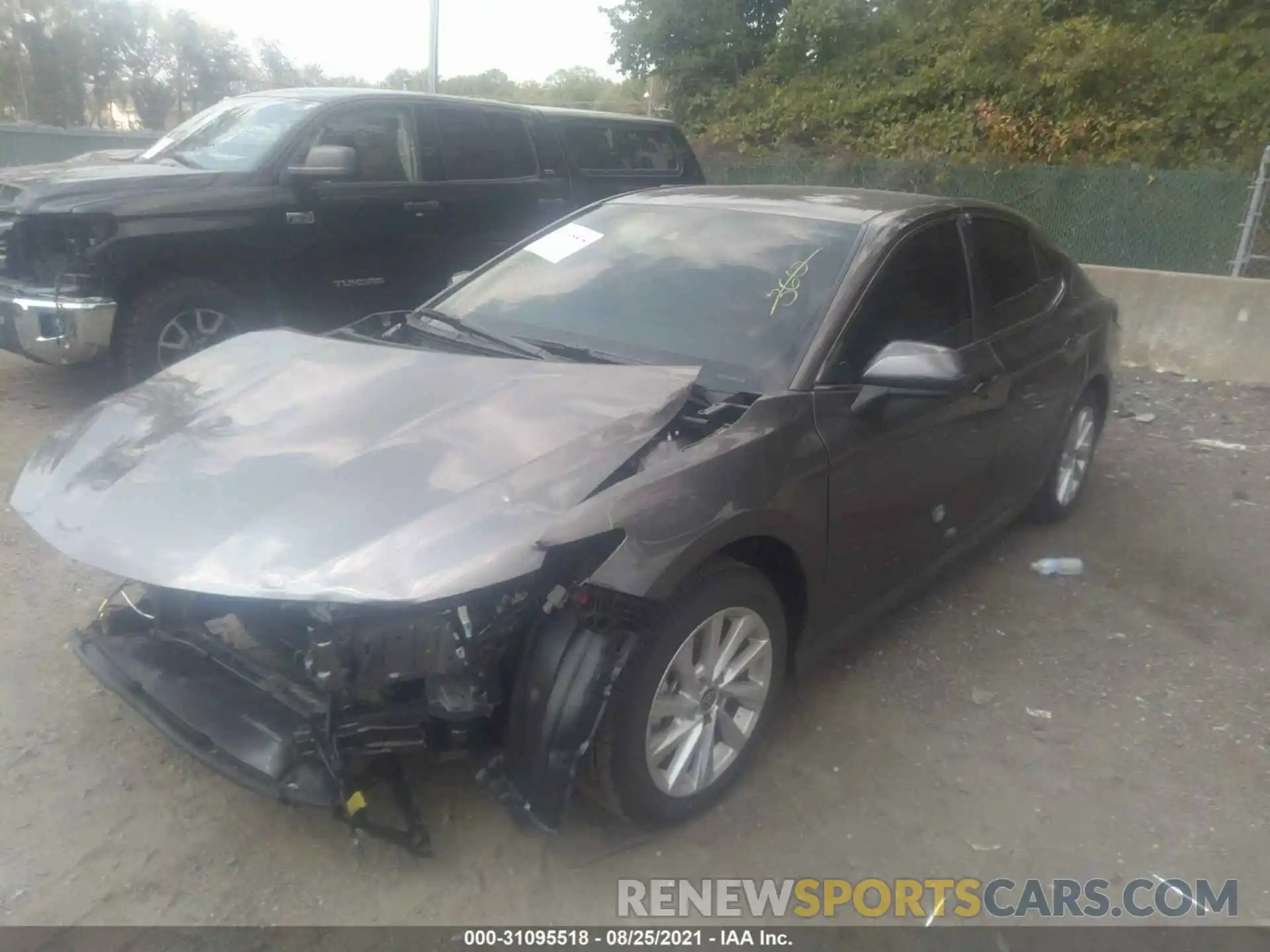 2 Photograph of a damaged car 4T1C11AK7MU590479 TOYOTA CAMRY 2021