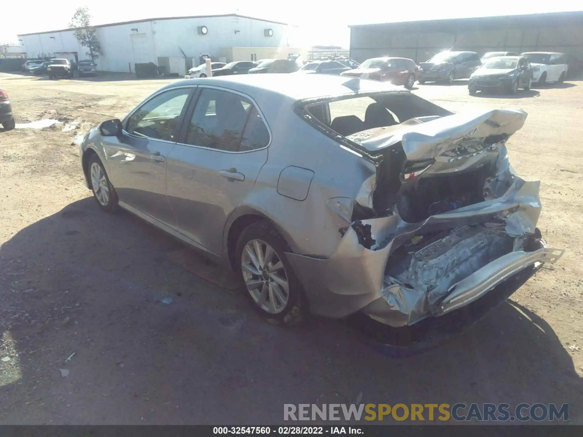 3 Photograph of a damaged car 4T1C11AK8MU406022 TOYOTA CAMRY 2021