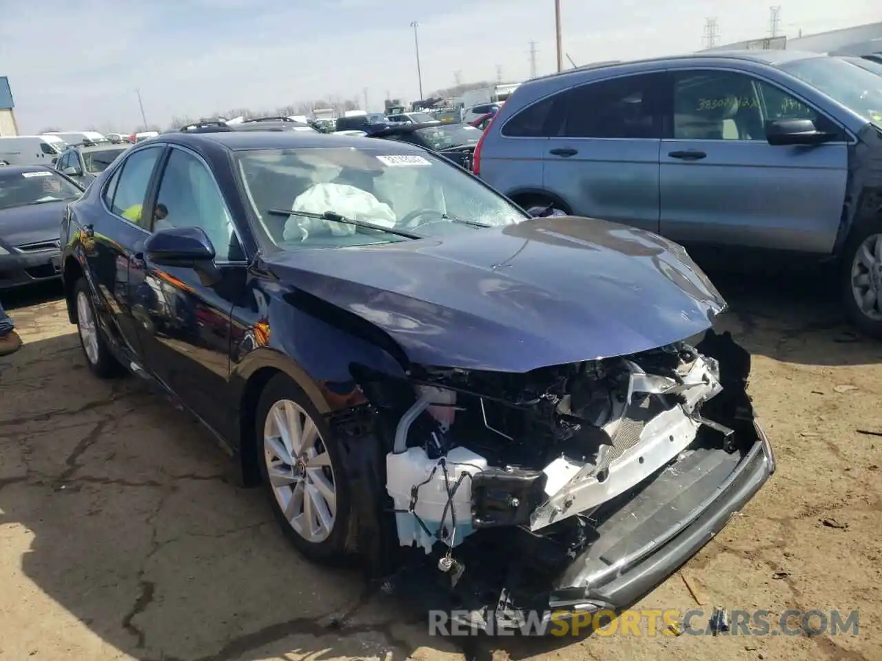 1 Photograph of a damaged car 4T1C11AK8MU409793 TOYOTA CAMRY 2021