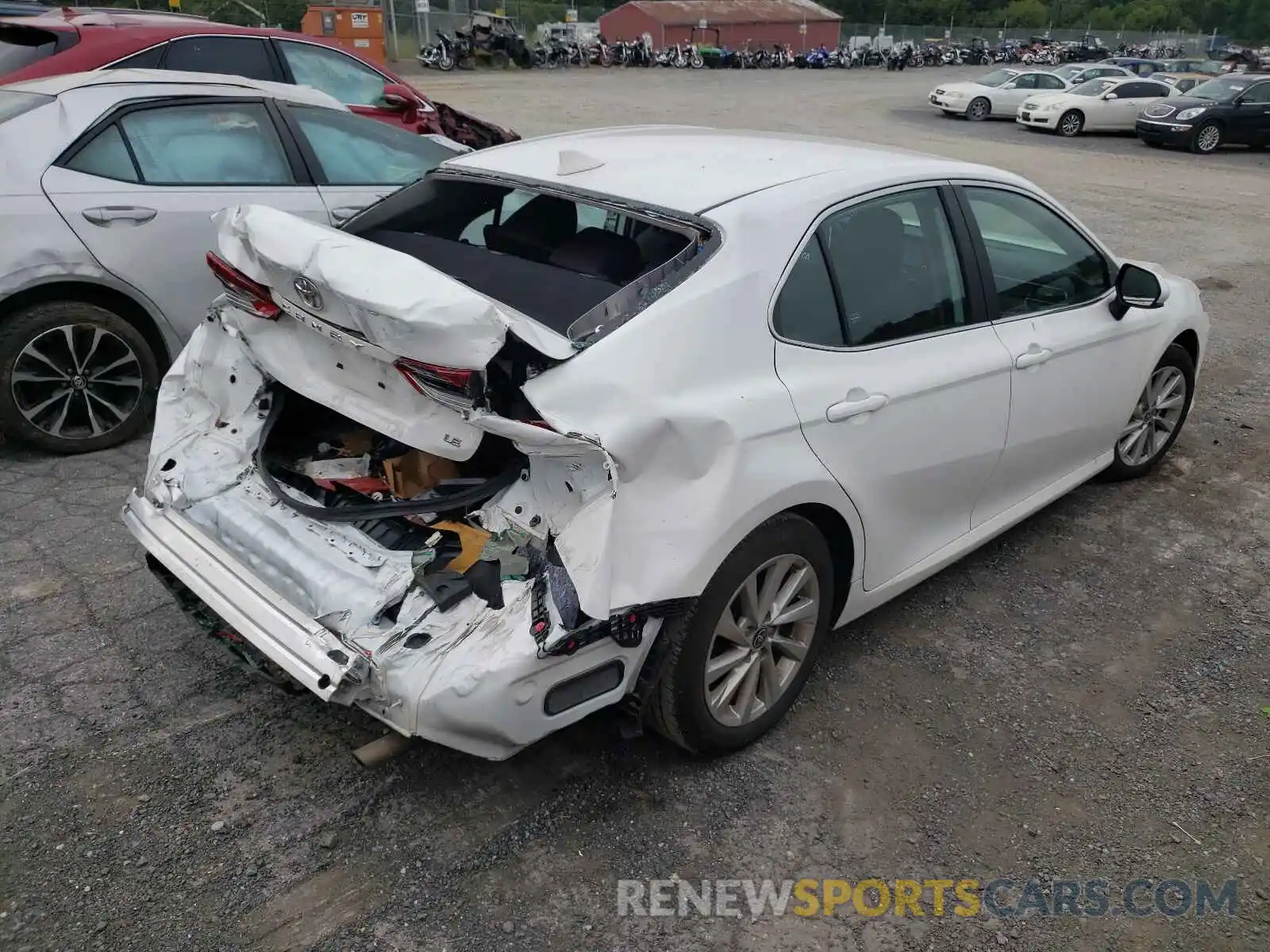 4 Photograph of a damaged car 4T1C11AK8MU433933 TOYOTA CAMRY 2021