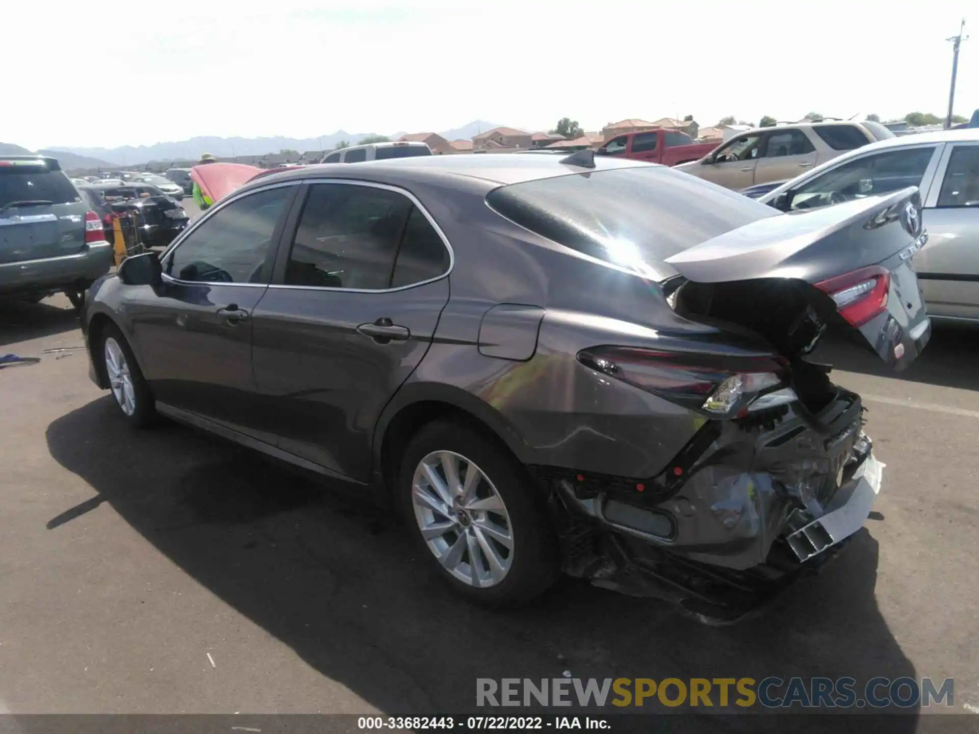 3 Photograph of a damaged car 4T1C11AK8MU439098 TOYOTA CAMRY 2021