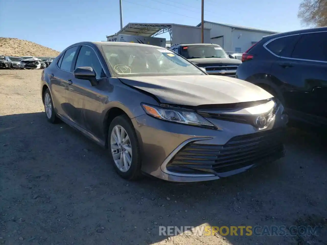 1 Photograph of a damaged car 4T1C11AK8MU451977 TOYOTA CAMRY 2021