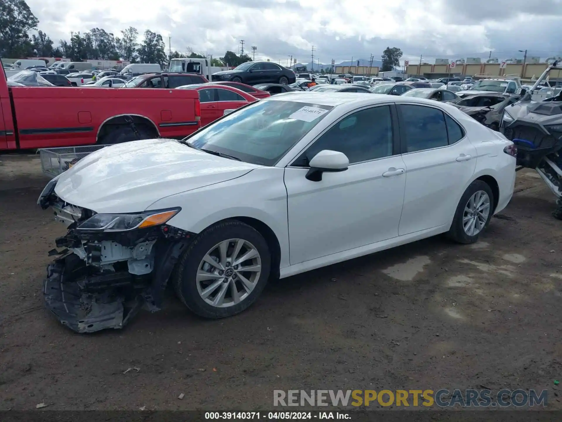 2 Photograph of a damaged car 4T1C11AK8MU453485 TOYOTA CAMRY 2021