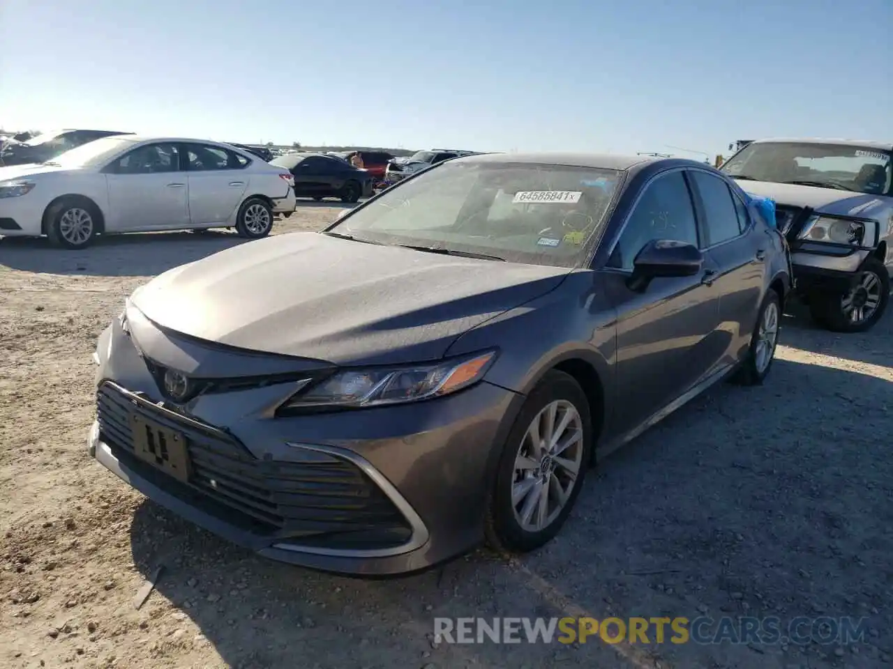 2 Photograph of a damaged car 4T1C11AK8MU462011 TOYOTA CAMRY 2021