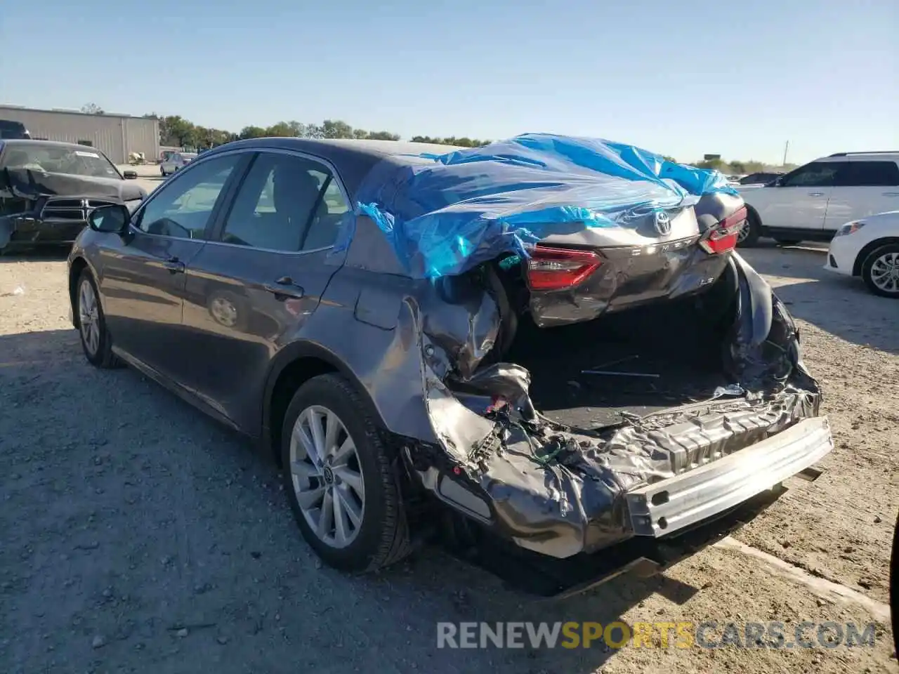 3 Photograph of a damaged car 4T1C11AK8MU462011 TOYOTA CAMRY 2021