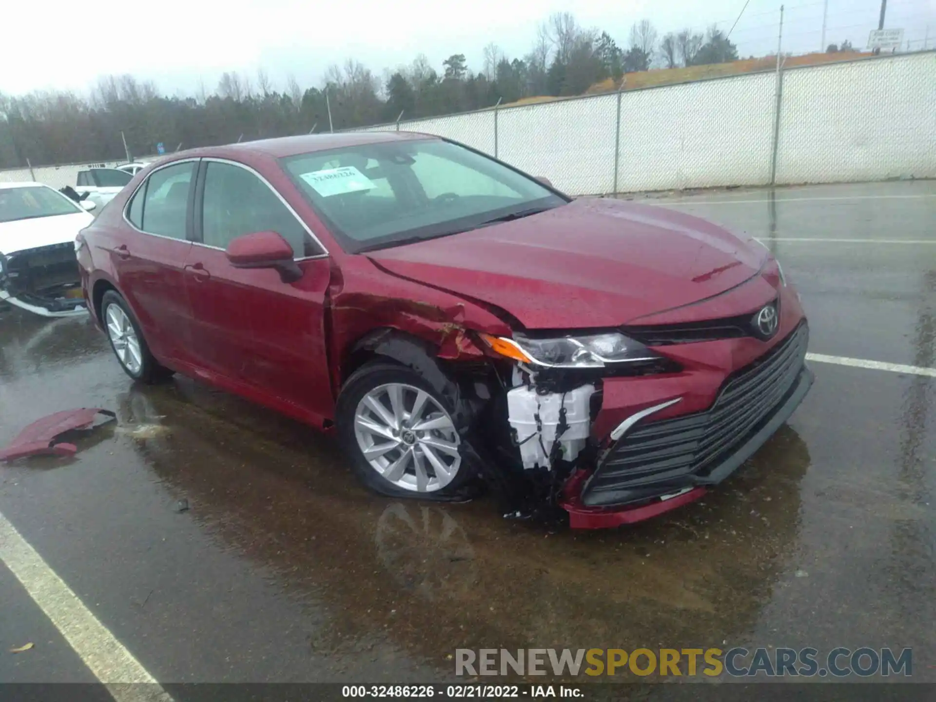 1 Photograph of a damaged car 4T1C11AK8MU474126 TOYOTA CAMRY 2021