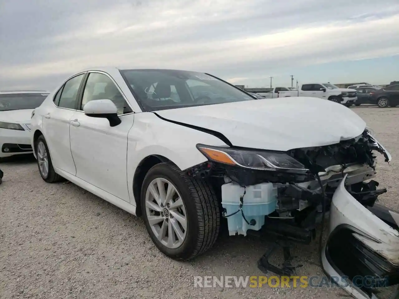 1 Photograph of a damaged car 4T1C11AK8MU477253 TOYOTA CAMRY 2021