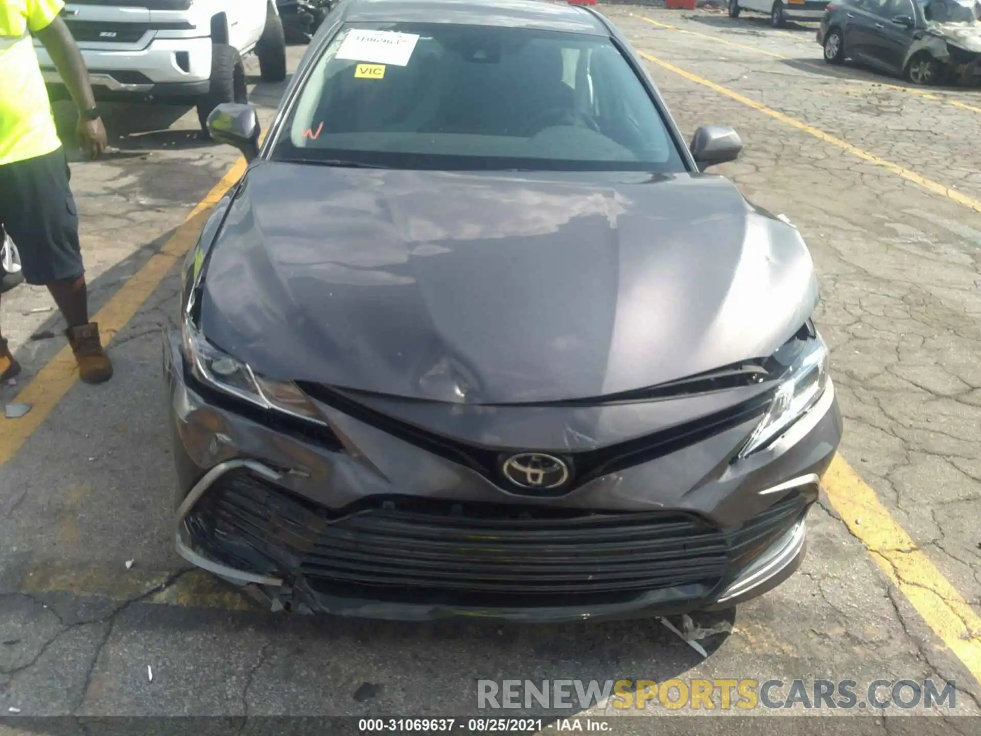 6 Photograph of a damaged car 4T1C11AK8MU489581 TOYOTA CAMRY 2021