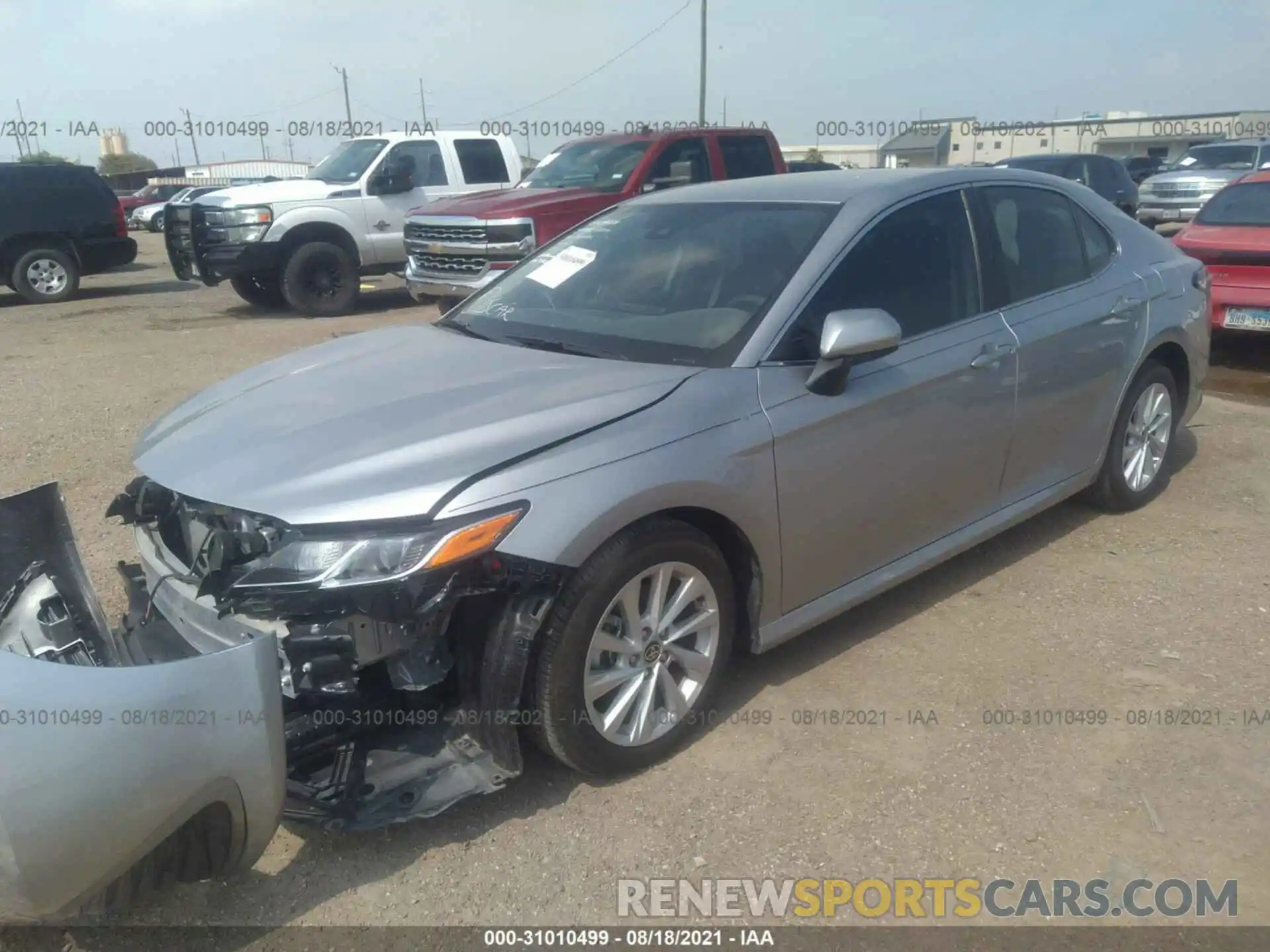 2 Photograph of a damaged car 4T1C11AK8MU515600 TOYOTA CAMRY 2021