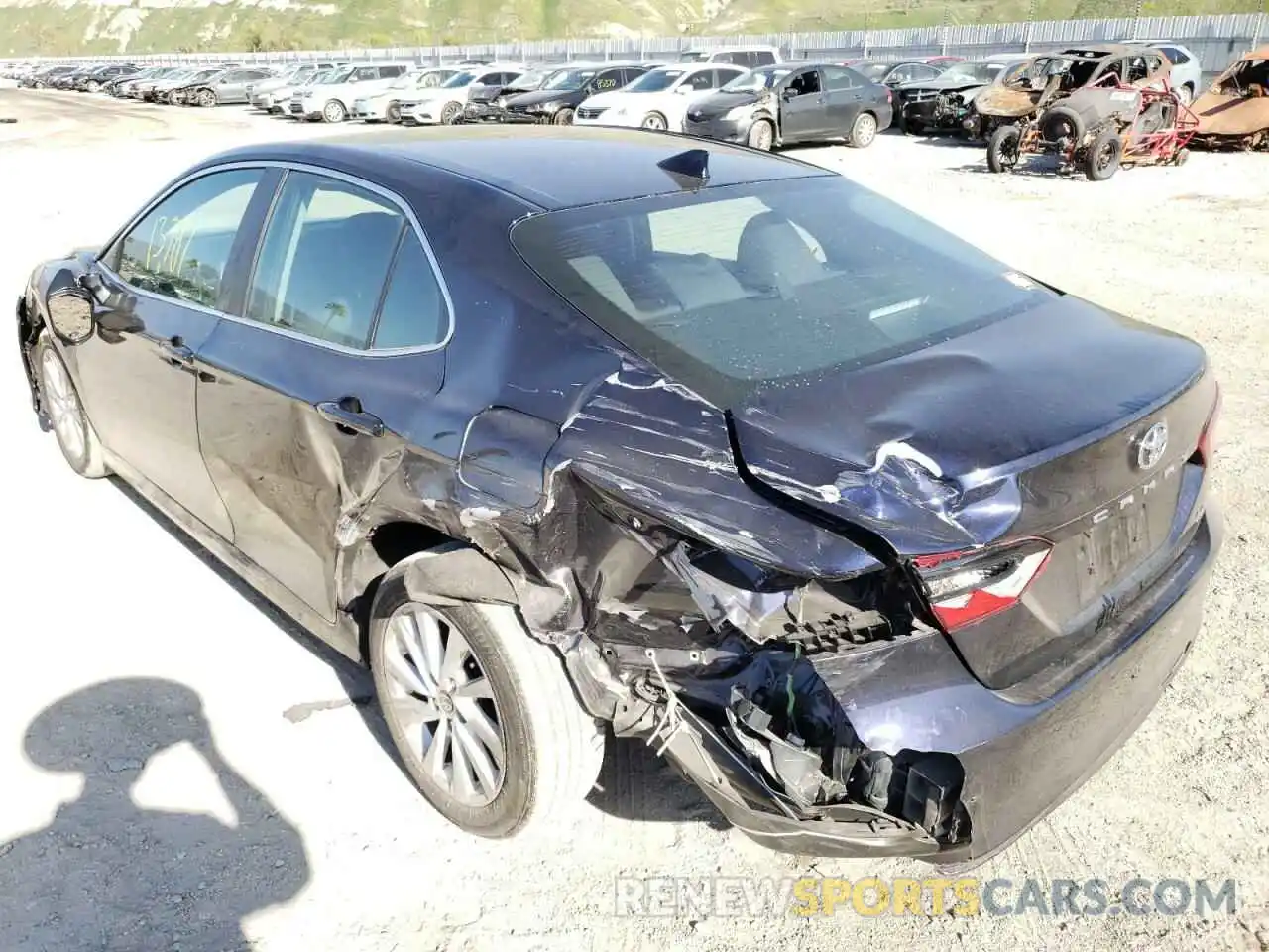 3 Photograph of a damaged car 4T1C11AK8MU517525 TOYOTA CAMRY 2021