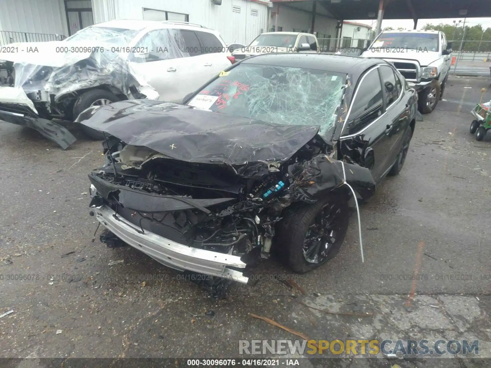 2 Photograph of a damaged car 4T1C11AK8MU545860 TOYOTA CAMRY 2021