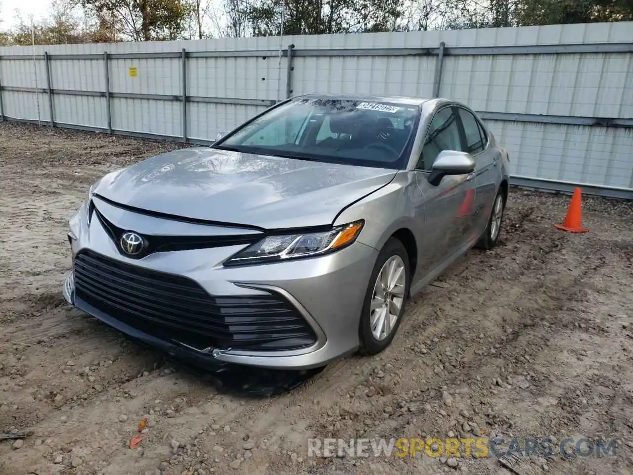 2 Photograph of a damaged car 4T1C11AK8MU553540 TOYOTA CAMRY 2021