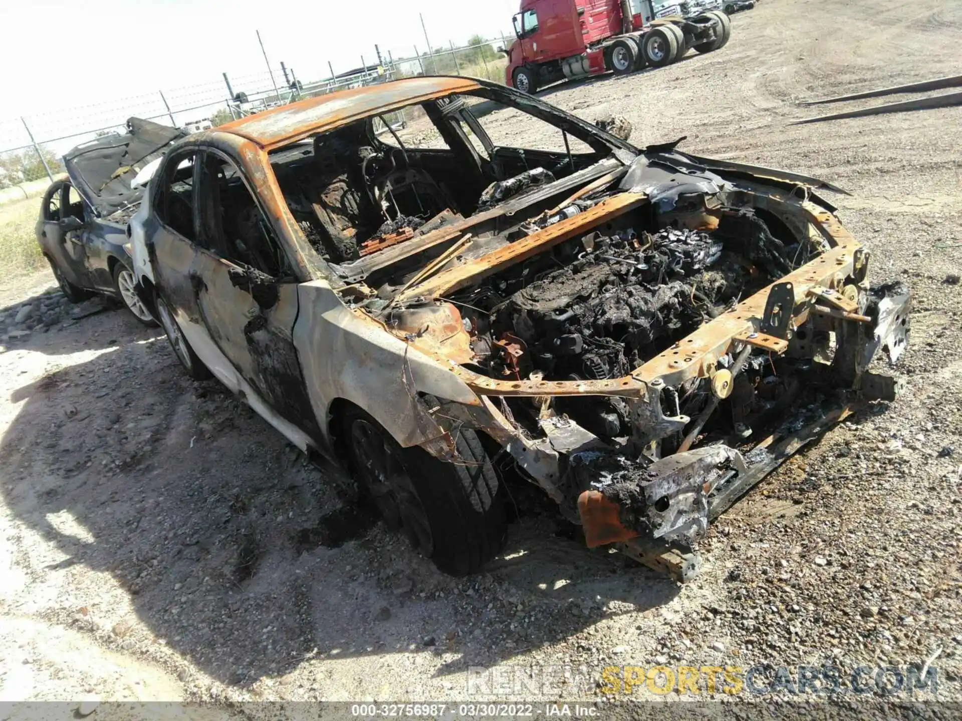 1 Photograph of a damaged car 4T1C11AK8MU559340 TOYOTA CAMRY 2021