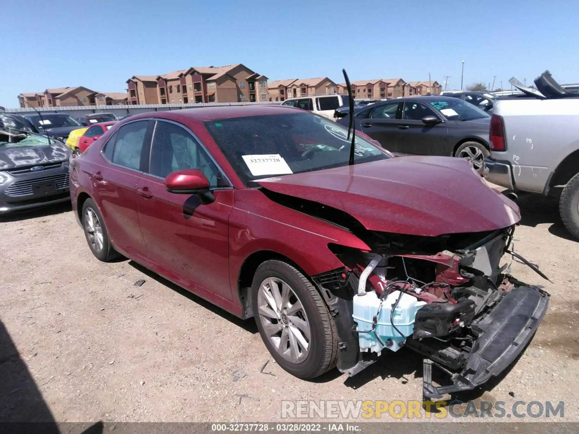 1 Photograph of a damaged car 4T1C11AK8MU569141 TOYOTA CAMRY 2021