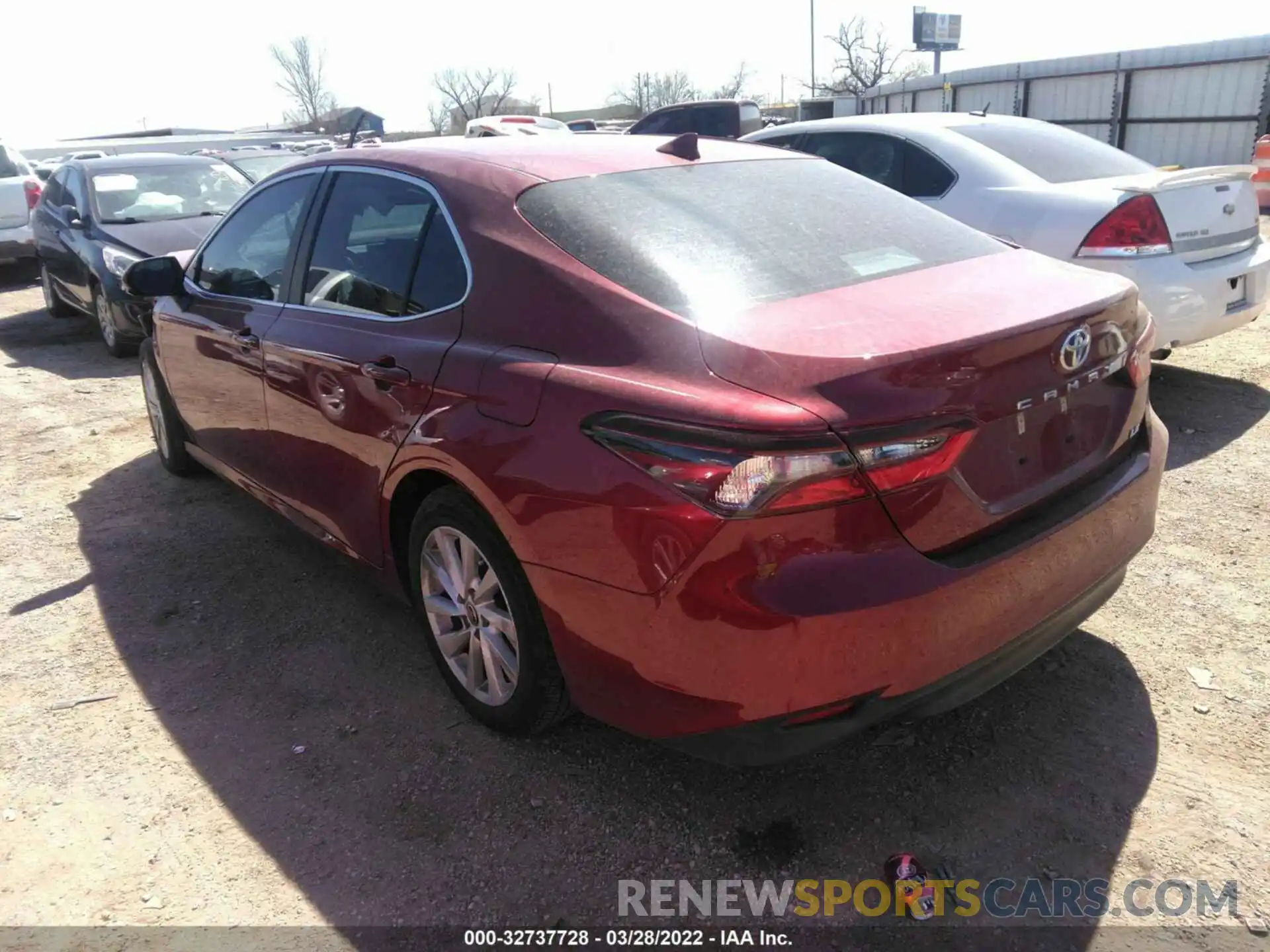 3 Photograph of a damaged car 4T1C11AK8MU569141 TOYOTA CAMRY 2021