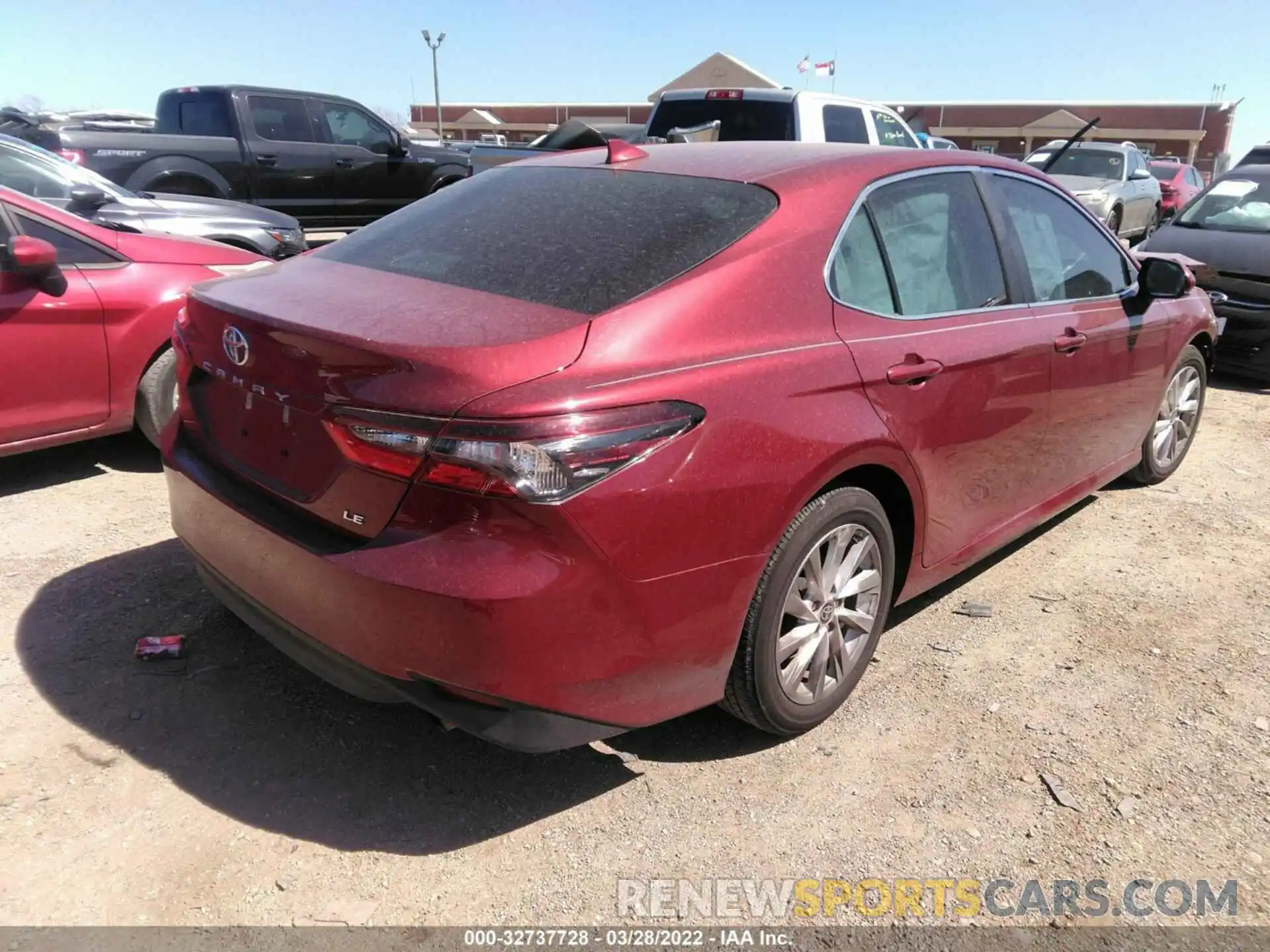 4 Photograph of a damaged car 4T1C11AK8MU569141 TOYOTA CAMRY 2021