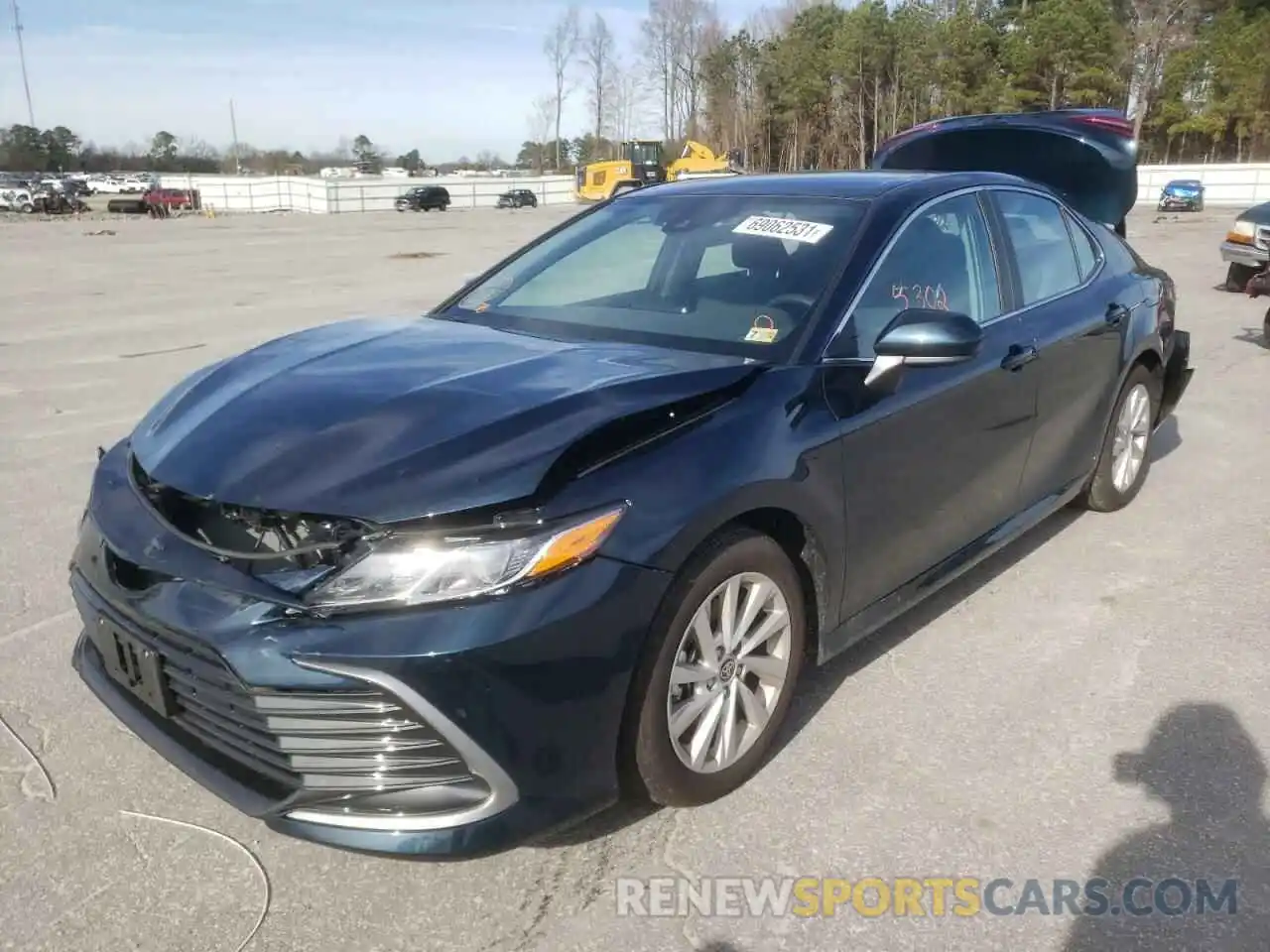 2 Photograph of a damaged car 4T1C11AK8MU569818 TOYOTA CAMRY 2021