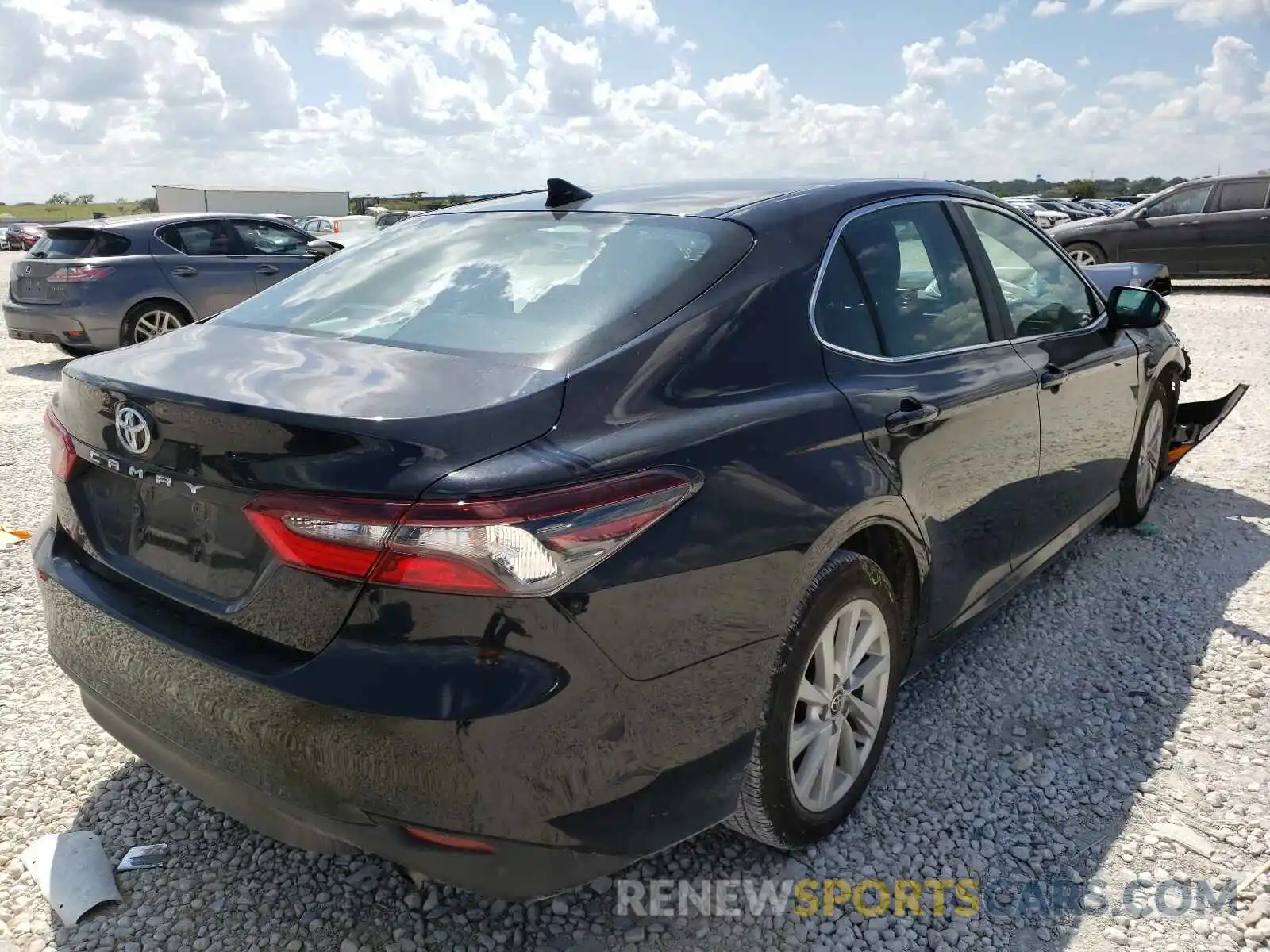 4 Photograph of a damaged car 4T1C11AK8MU572198 TOYOTA CAMRY 2021