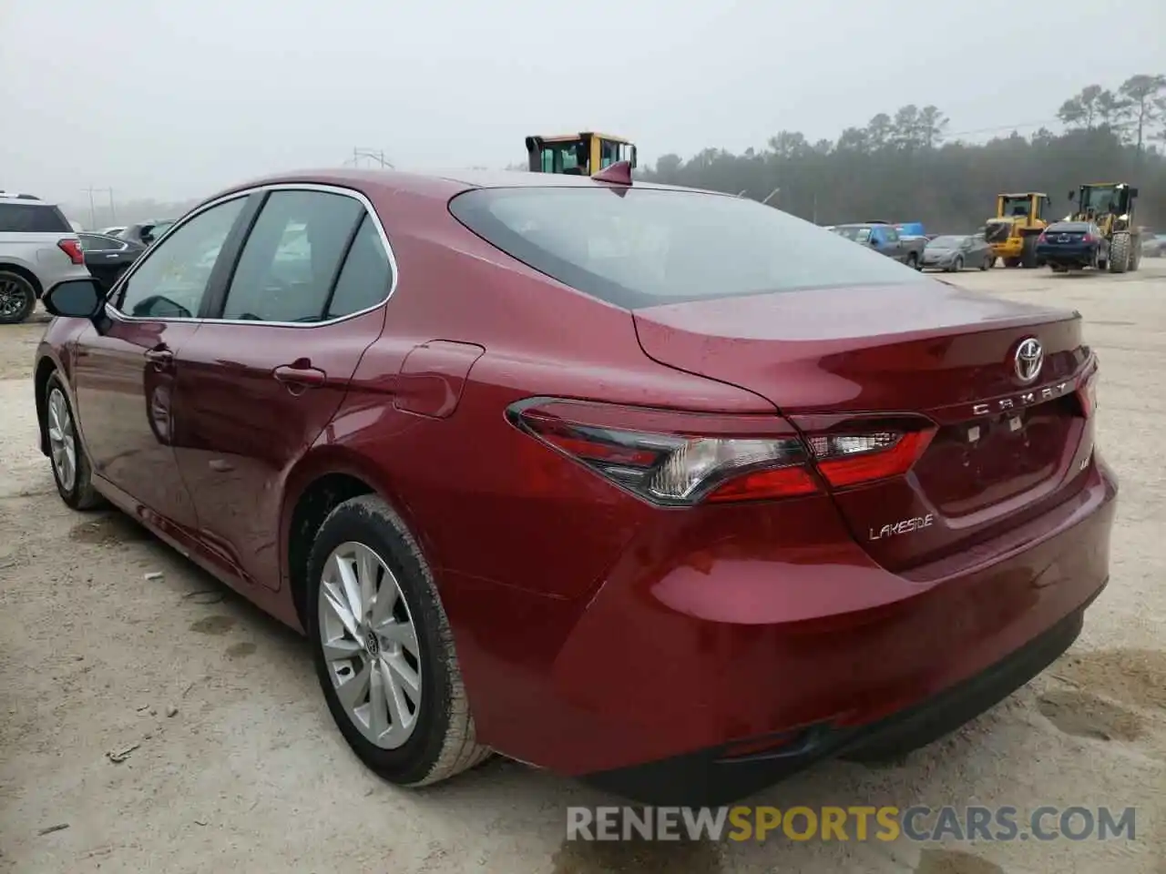 3 Photograph of a damaged car 4T1C11AK8MU578759 TOYOTA CAMRY 2021