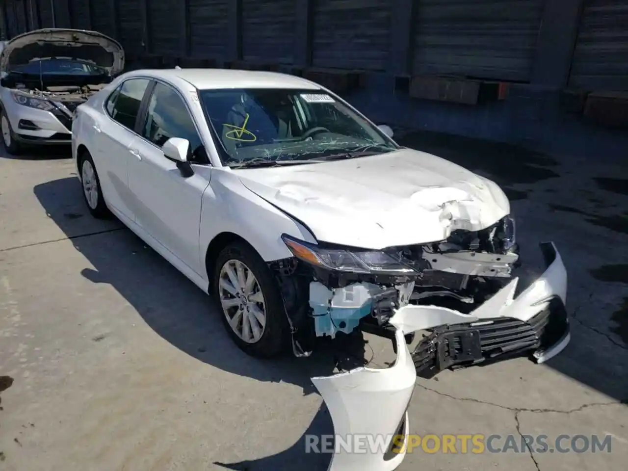 1 Photograph of a damaged car 4T1C11AK8MU593133 TOYOTA CAMRY 2021