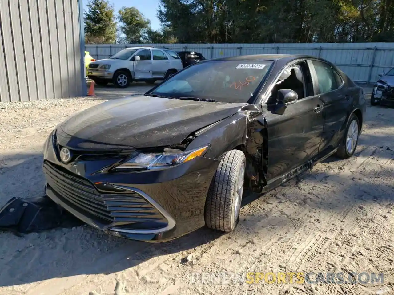 2 Photograph of a damaged car 4T1C11AK8MU615180 TOYOTA CAMRY 2021