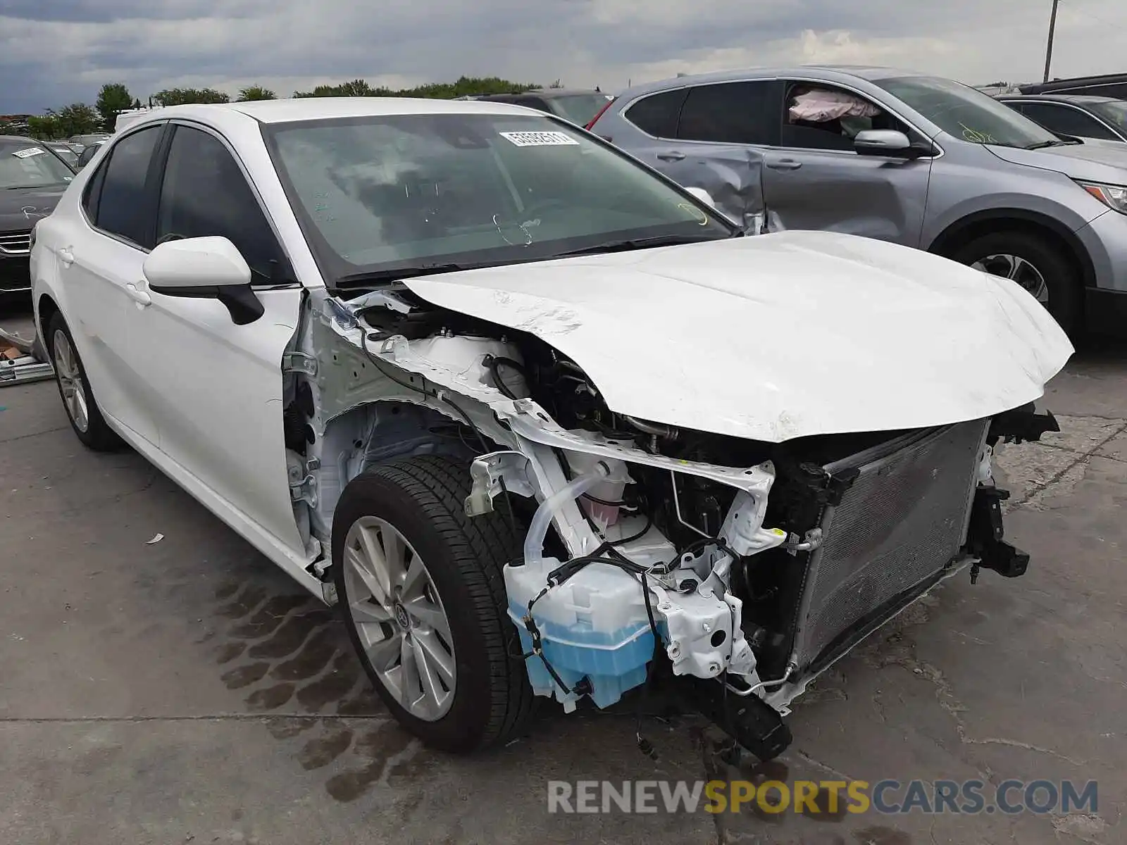 1 Photograph of a damaged car 4T1C11AK9MU431558 TOYOTA CAMRY 2021