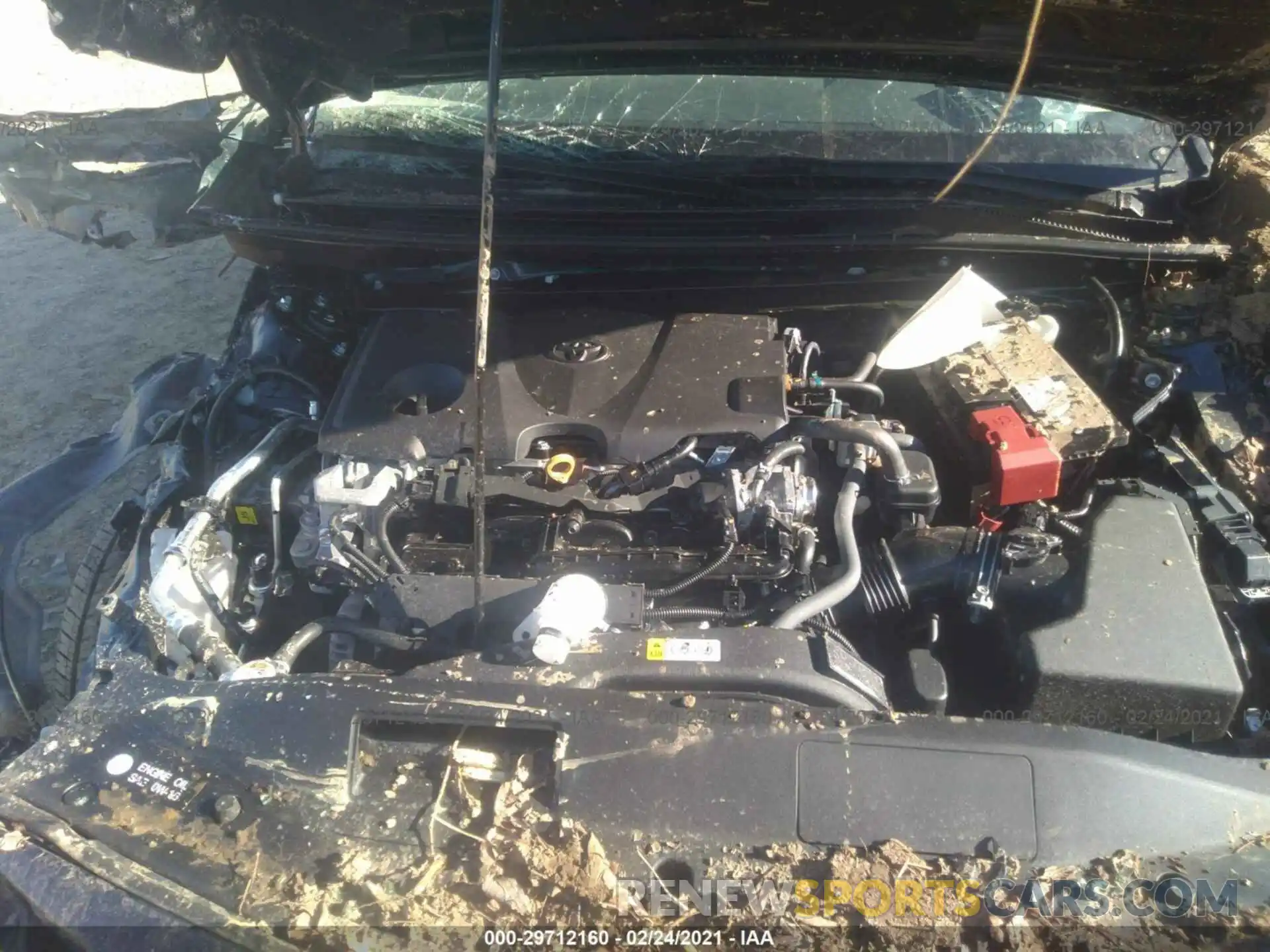10 Photograph of a damaged car 4T1C11AK9MU431981 TOYOTA CAMRY 2021