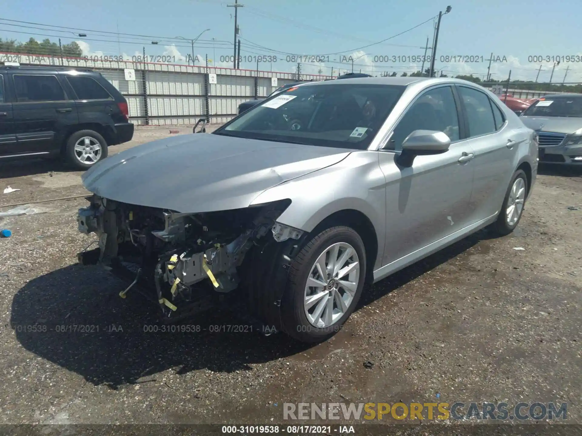 2 Photograph of a damaged car 4T1C11AK9MU441555 TOYOTA CAMRY 2021