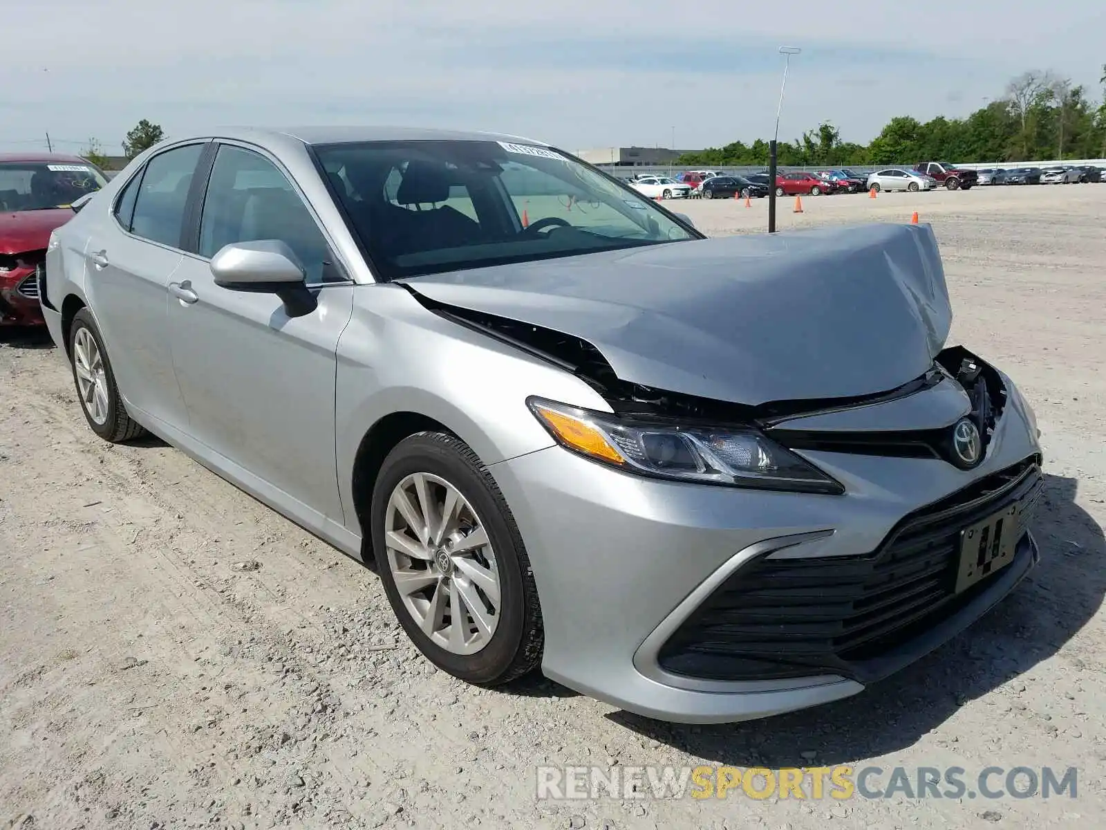 1 Photograph of a damaged car 4T1C11AK9MU443595 TOYOTA CAMRY 2021