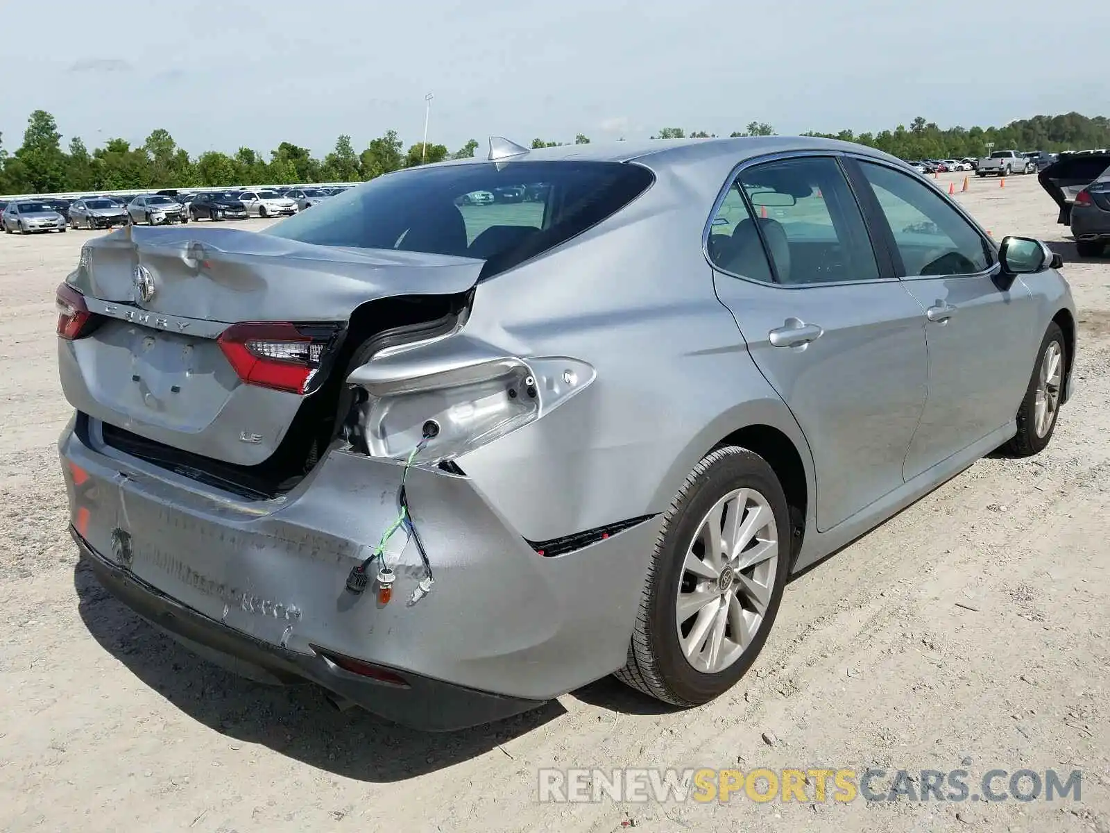 4 Photograph of a damaged car 4T1C11AK9MU443595 TOYOTA CAMRY 2021