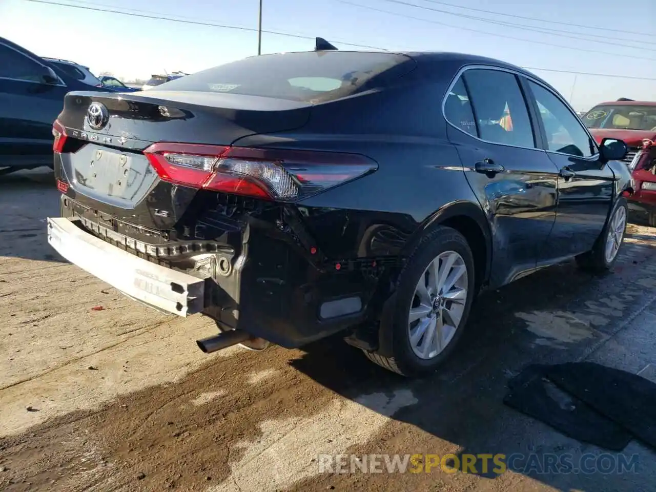 4 Photograph of a damaged car 4T1C11AK9MU447324 TOYOTA CAMRY 2021