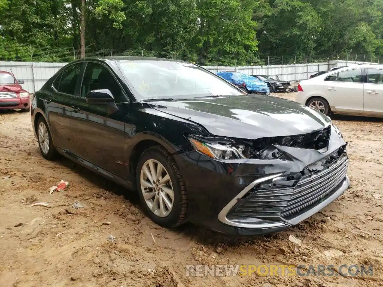 1 Photograph of a damaged car 4T1C11AK9MU447811 TOYOTA CAMRY 2021