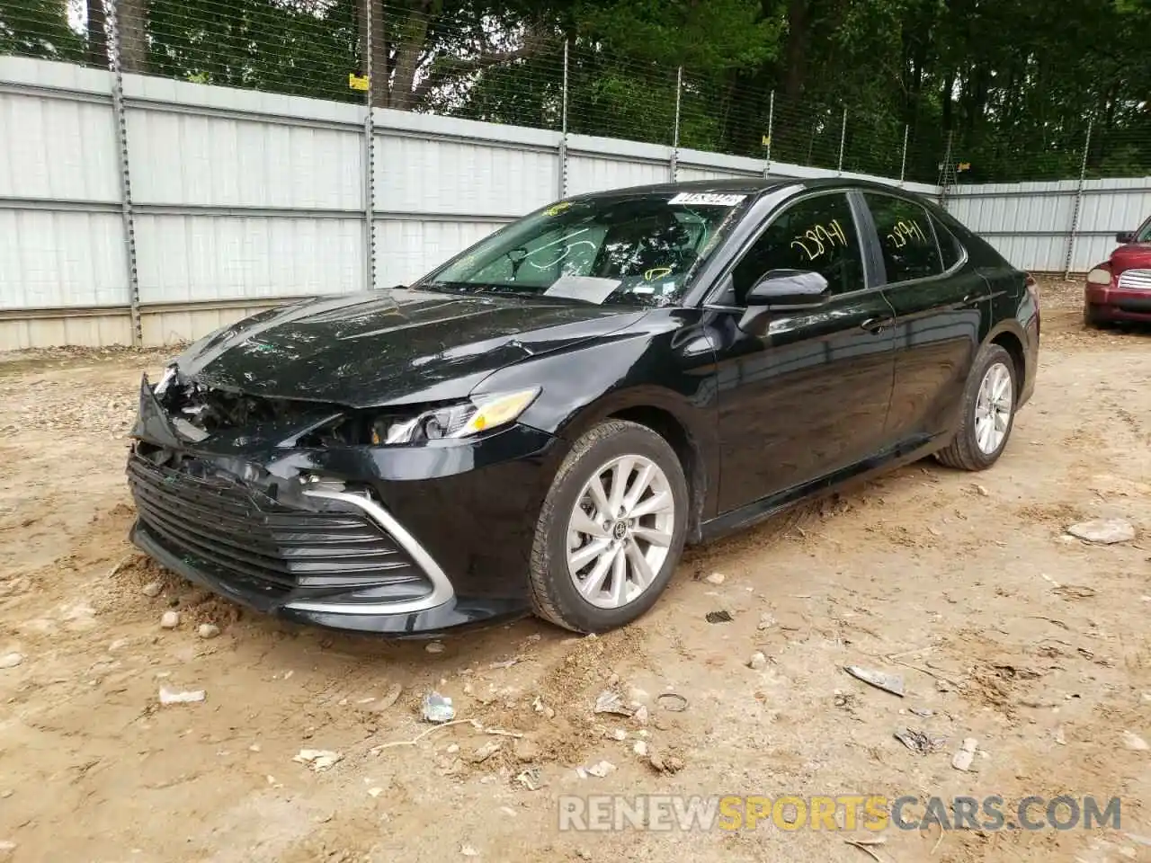 2 Photograph of a damaged car 4T1C11AK9MU447811 TOYOTA CAMRY 2021