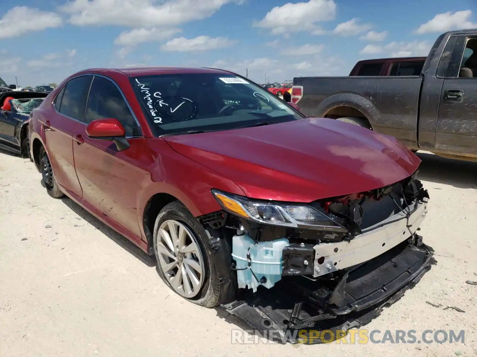 1 Photograph of a damaged car 4T1C11AK9MU452863 TOYOTA CAMRY 2021