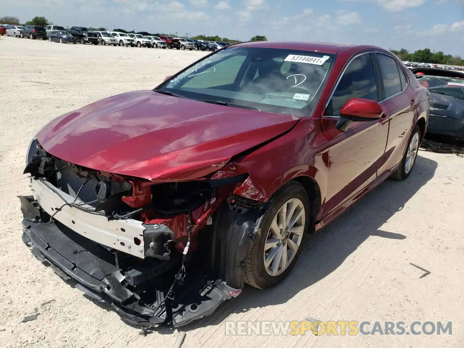 2 Photograph of a damaged car 4T1C11AK9MU452863 TOYOTA CAMRY 2021