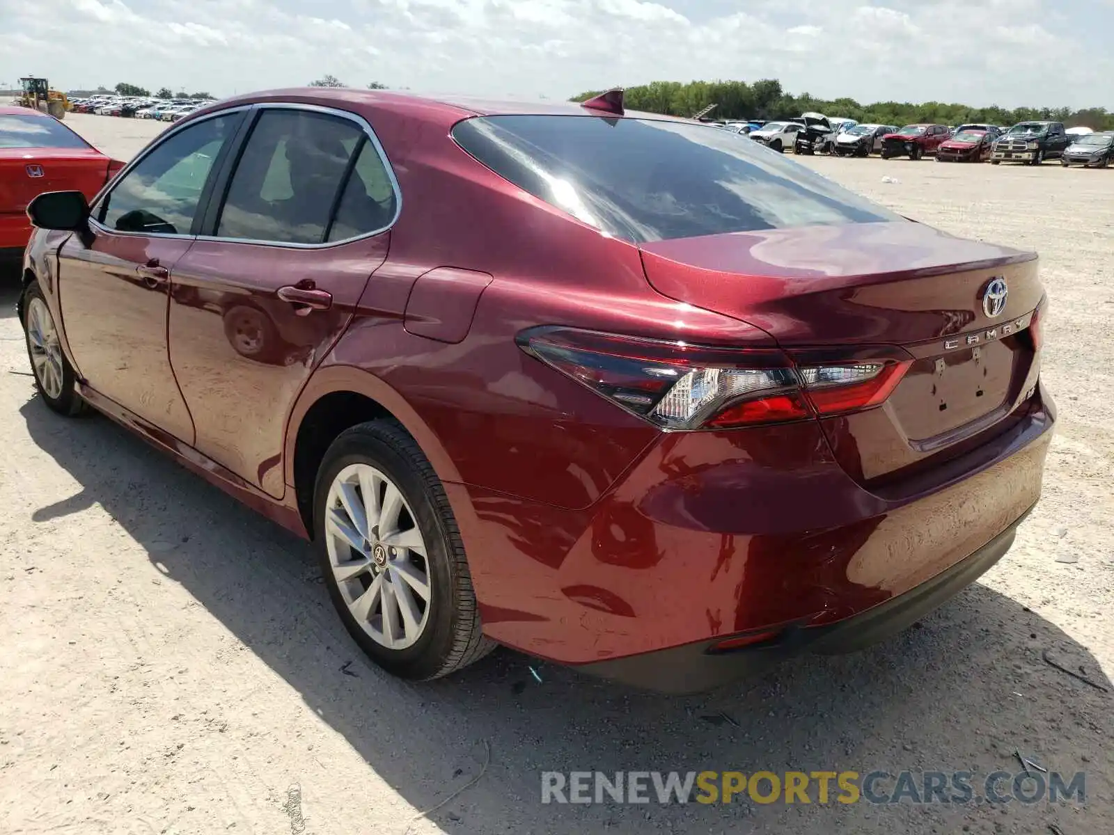 3 Photograph of a damaged car 4T1C11AK9MU452863 TOYOTA CAMRY 2021