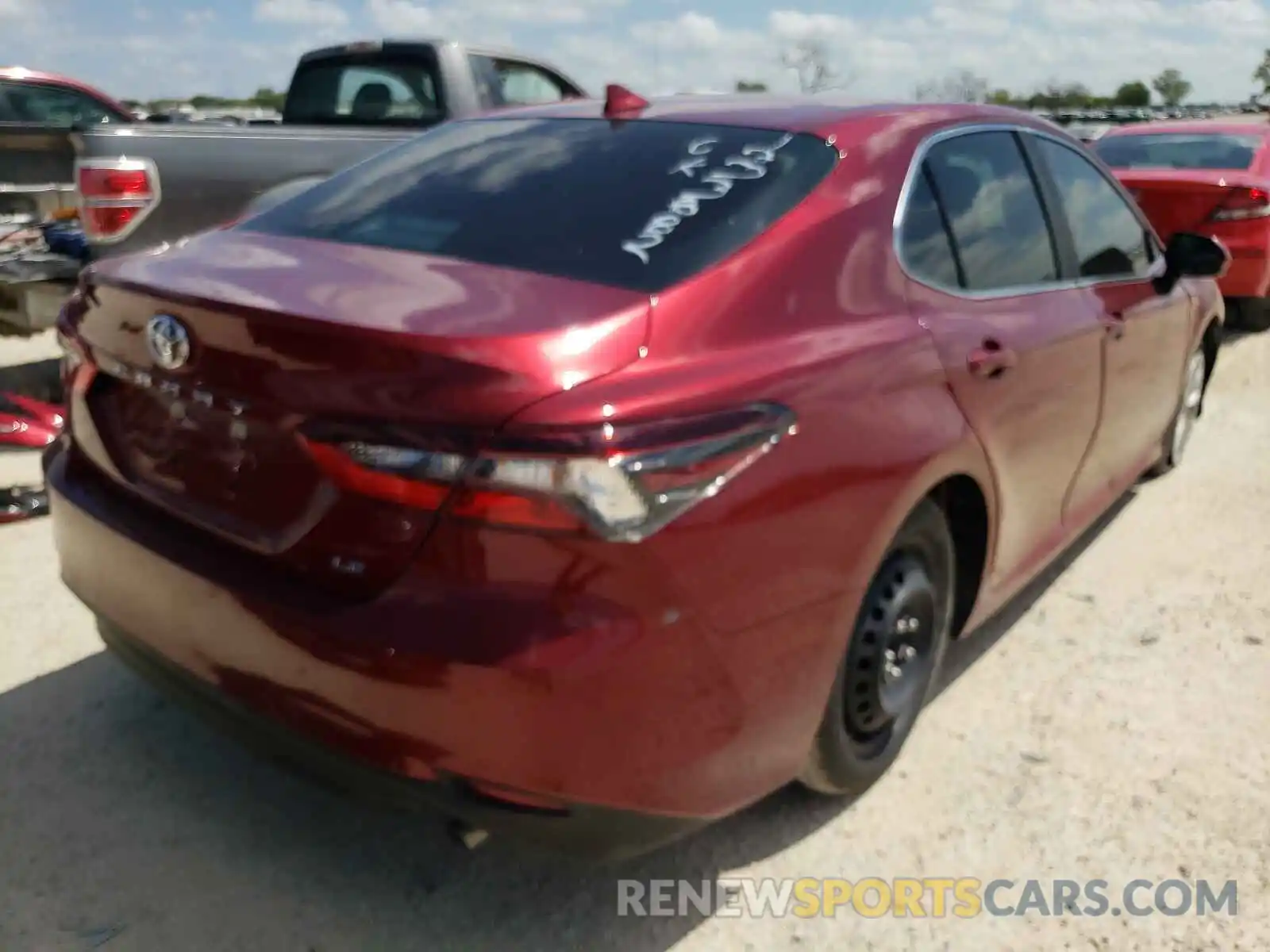 4 Photograph of a damaged car 4T1C11AK9MU452863 TOYOTA CAMRY 2021