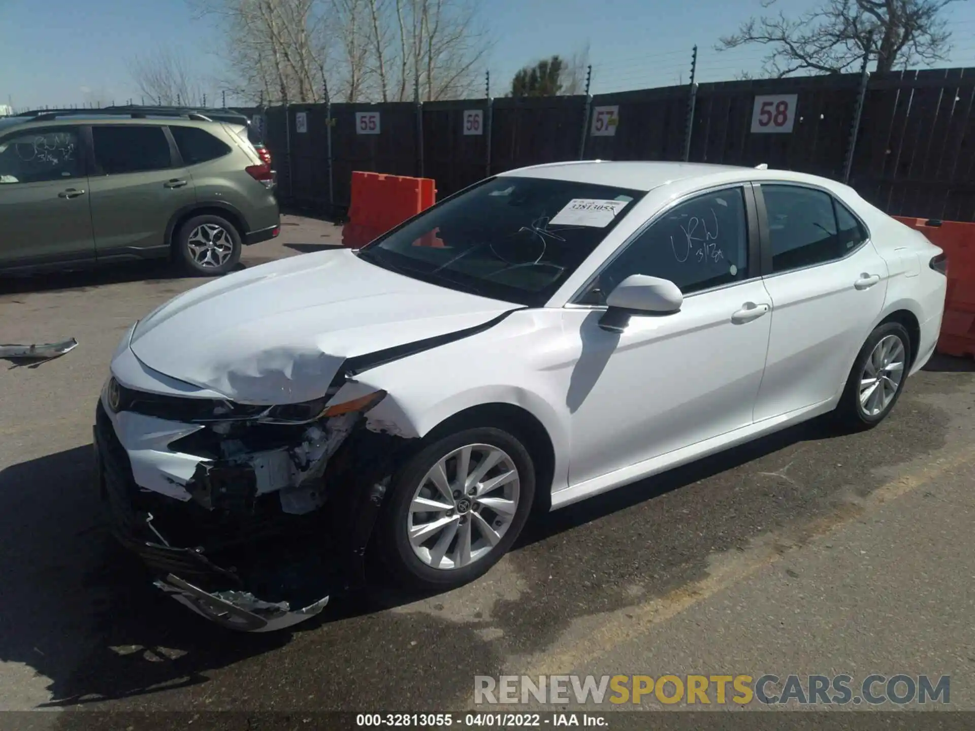 2 Photograph of a damaged car 4T1C11AK9MU454368 TOYOTA CAMRY 2021