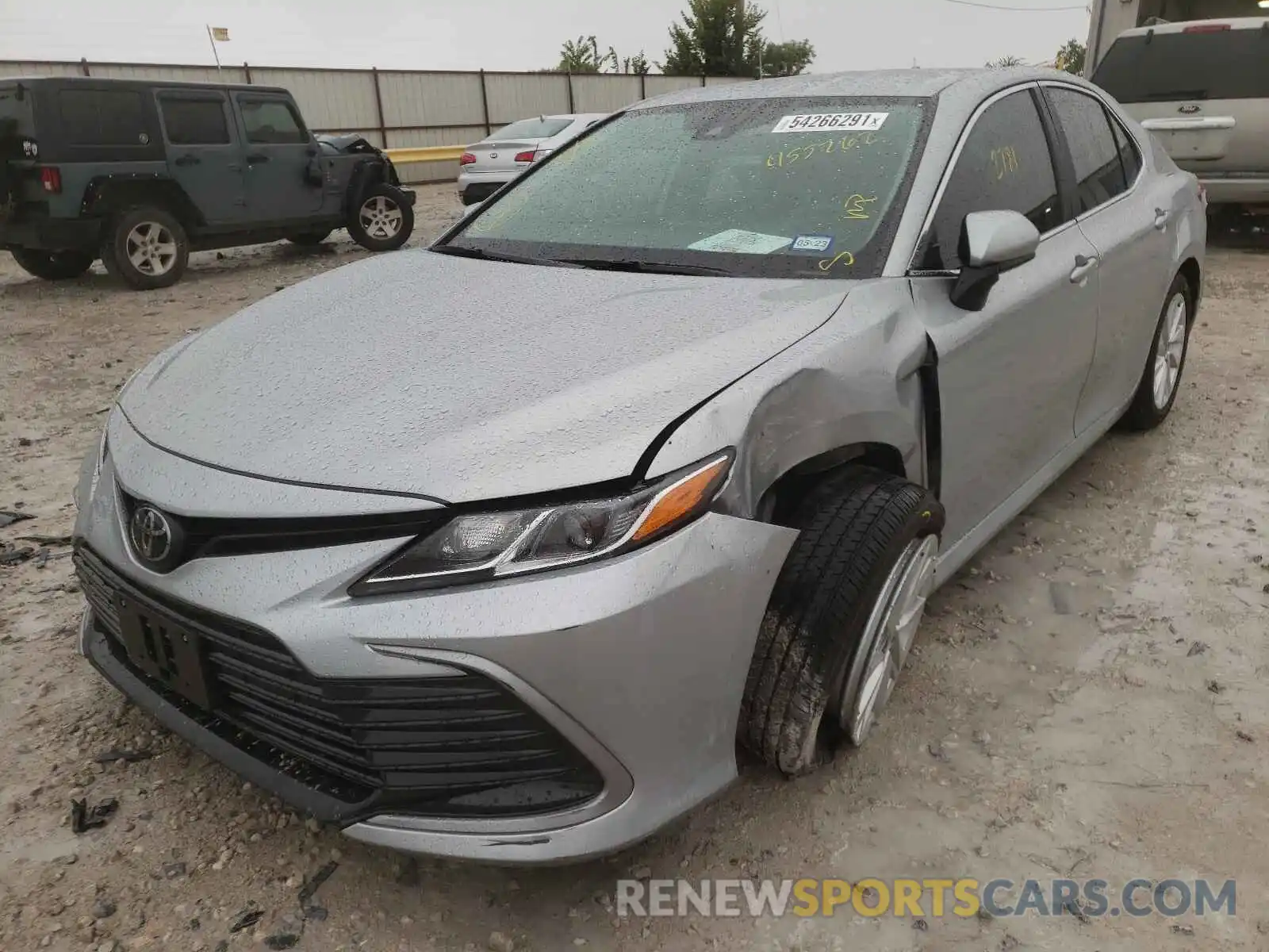 2 Photograph of a damaged car 4T1C11AK9MU455262 TOYOTA CAMRY 2021