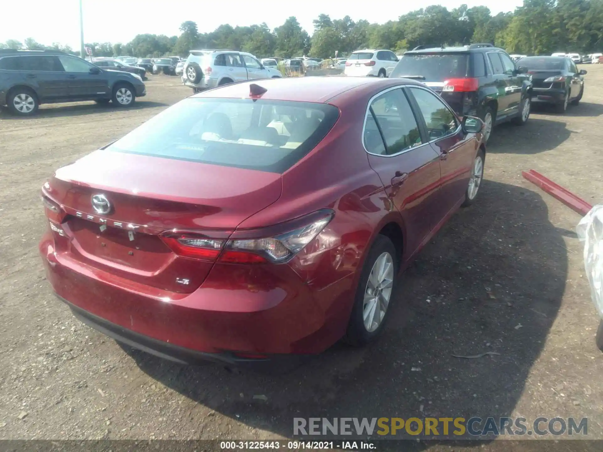 4 Photograph of a damaged car 4T1C11AK9MU456430 TOYOTA CAMRY 2021